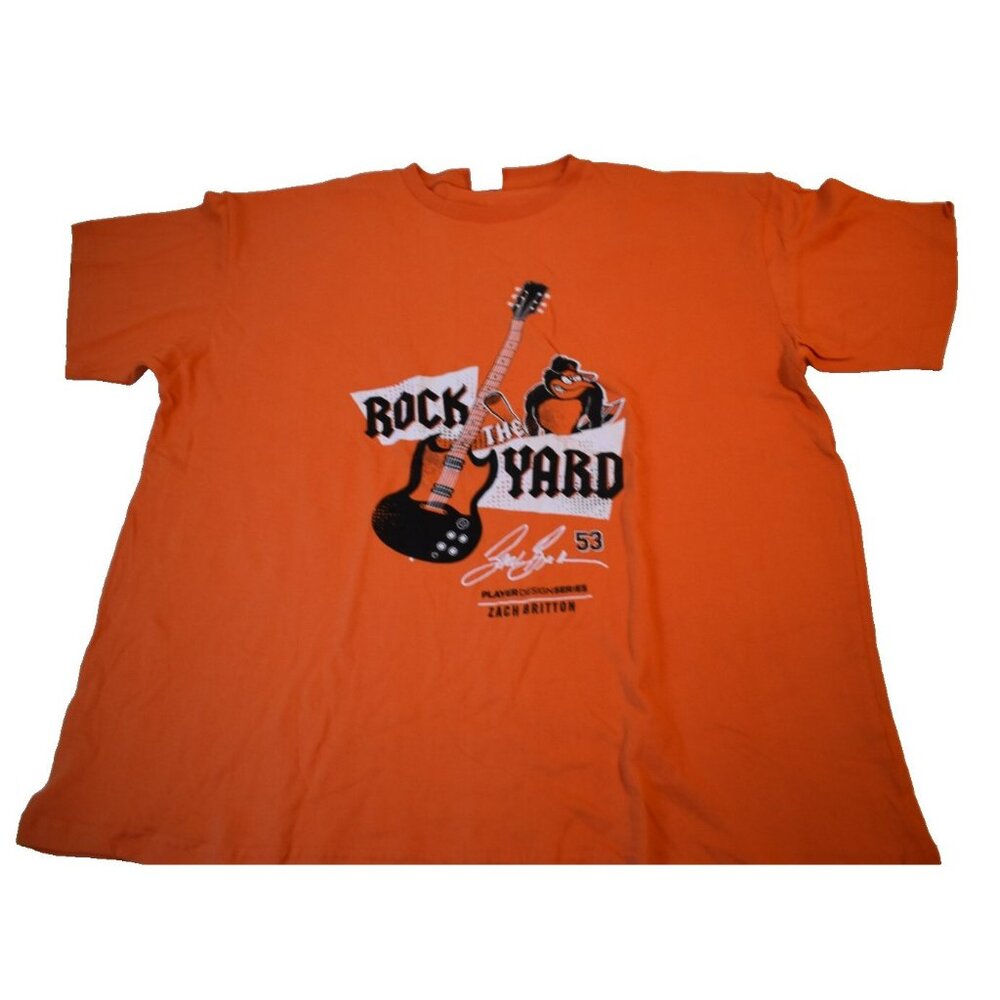 Baltimore Orioles SGA Zach Britton #53 Player Design Universal XL T-Shirt